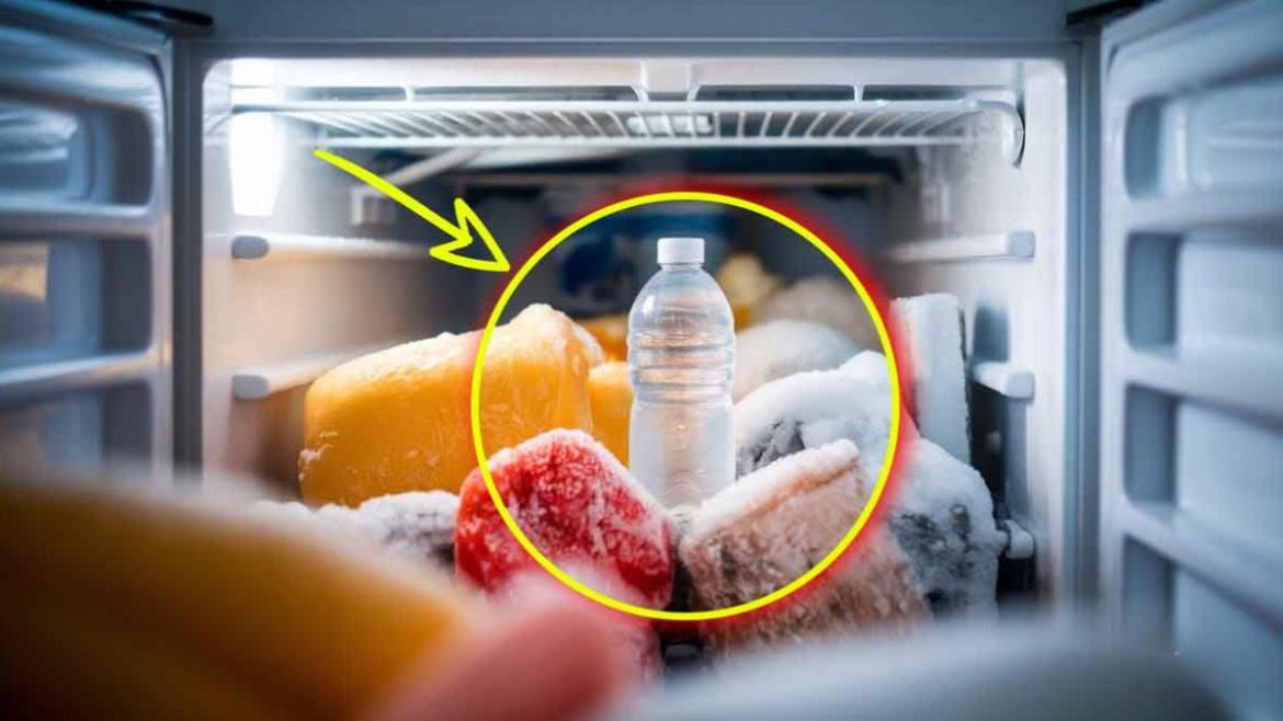 L’astuce de la bouteille d’eau dans le congélateur : le secret ultime pour réduire sa facture d’électricité L’astuce de la bouteille d’eau dans le congélateur : le secret ultime pour réduire sa facture d’électricité